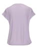 Vivance by Lascana Kurzarmshirt in eisblau, lila