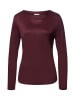 Hanro Longsleeve Grand Central in vivid brown