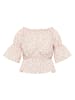 myMo Bluse Mit Vichy Muster in Rosa