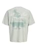 JACK & JONES Junior T-shirt in Aqua Gray