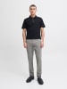 Jack & Jones Chino Hose in Grey Melange
