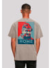 F4NT4STIC Oversize T-Shirt TV Times Benny Hill Home Guard in Asphalt