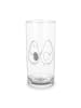 Mr. & Mrs. Panda Wasserglas Avocado Pärchen ohne Spruch in Transparent
