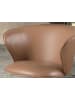 Angel Cerdá Drehstuhl 4201 in Kamel / Braun – (B)65 x (H)79 x (T)65 cm