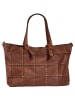 Samantha Look Shopper echt Leder in cognac