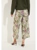 More & More weite, sommerliche 7/8-Schlupfhose in leaves print
