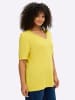 sheego Halbarmshirt in limone