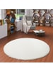 Snapstyle Hochflor-Teppich Dream Rund in creme