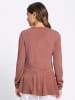 Sieh an! Langarm-Pullover in rosenholz
