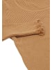 ebeeza Damen Strickpullover in Dunkelbeige