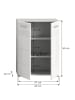 ebuy24 Badschrank Copa Weiß 60 x 30 cm