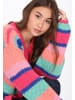 myMo Cardigan in orange multicolor