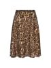 faina Women Skirt in beige black