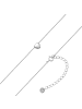 Glanzstücke München Kette Herz aus Sterling Silber in silber
