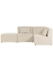 Beliani 4-tlg 3-Sitzer Sofa LEMVIG in Beige