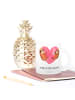 Mr. & Mrs. Panda Kaffeetasse Faultiere Herz mit Spruch in Transparent