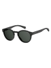 Polaroid Unisex Sonnenbrillen Panto Schwarz