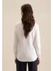 Seidensticker Kelchkragenbluse Slim in Weiß