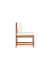 home24 Diningstuhl Bayton in Beige / Braun
