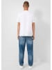 QS T-Shirt in 01D0_weiß