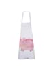 Mr. & Mrs. Panda Küchenschürze Einhorn Schwein ohne Spruch in Weiß