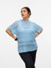 Vero Moda Strickpullover in Airy Blue