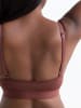 Erlich Textil  SEAMLESS Triangel Bustier CASUAL COTTON TRAINGEL BRALETTE in umbra