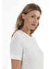 Usha Damen Strick Pullover in Wollweiss