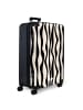 NoBoringSuitCases Suitcase, Koffer, Reisekoffer Zebra weiß schwarz