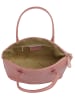 Cluty Handtasche echt Leder in alt-rosa