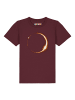 wat? Apparel T-Shirt Feuerring in Weinrot
