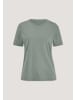 Hessnatur T-Shirt in mattgrün