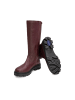 VITAFORM Hirschleder Stiefel in aubergine