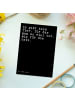 Mr. & Mrs. Panda Postkarte Es gibt kein Tier,... mit Spruch in Schwarz