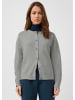 QS Strickjacke in 9400_grau