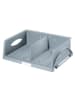 Leitz Ablagekorb Sorty quer A4/C4 405x125x300mm grau