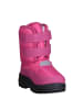 Playshoes Winter-Bootie mit Klettverschluss in Pink