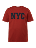 JP1880 Kurzarm T-Shirt in ziegelrot