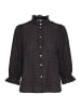PULZ Jeans PZGEOGINA Shirt regular fit in Black Beauty