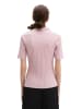 Marc O'Polo Pointelle-Poloshirt slim in Mild Rose