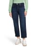 CARTOON Used Look-Jeans mit Waschung in Dunkelblau