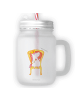 Mr. & Mrs. Panda Mason Jar Einhorn König ohne Spruch in Transparent