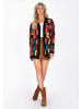 usha FESTIVAL Women Cardigan in yellow multicolor