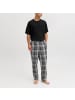 Jack and Jones Loungewear Set JACLUCA SS Tee & Woven Pants Set in Schwarz