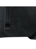 Toscanto Leder Umhängetasche, Handgelenktasche Toscanto Tasche schwarz ca. 23cm