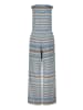 CARTOON Jumpsuit mit Westenteil in Blue/Camel
