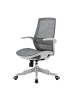 MCW Bürostuhl J91 mit ergonomischer S-förmigen Rückenlehne, Grau