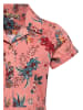 Queen Kerosin Queen Kerosin Hawaiibluse Hibiscus in rosa