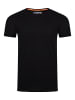 riverso  T-Shirt RIVLenny O-Neck in Schwarz