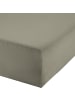Erwin Müller Single-Jersey Boxspringbett-Spannbettlaken Freising in taupe